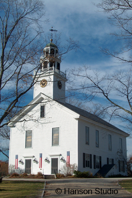 Greenfield, NH - Meeting House - Late Fall